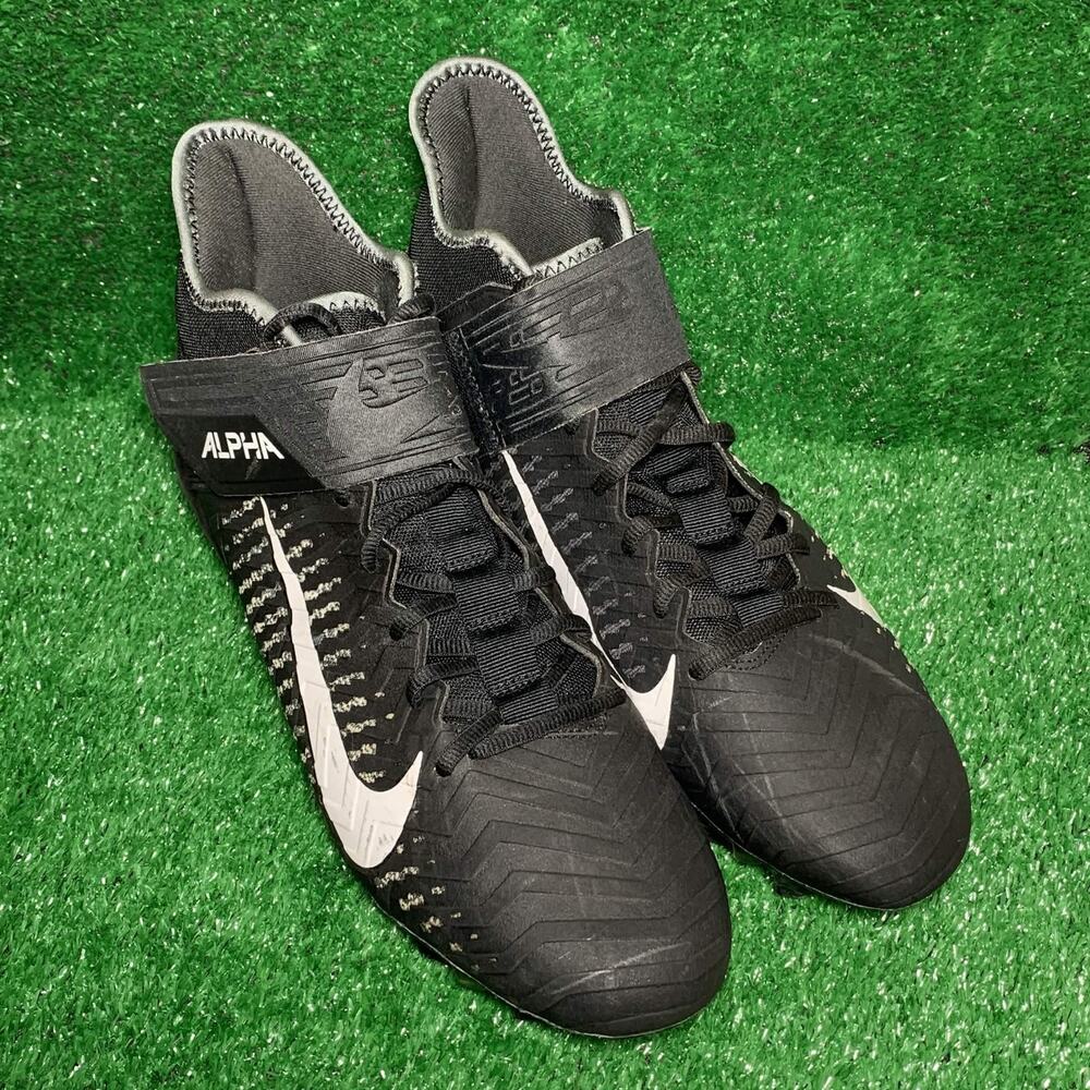 Nike Alpha Menace Pro 2 Mid Football Cleats Mens 11.5 AQ3209-002